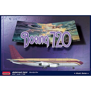 【再生産】1/144 米・Boeing-720音楽家専用機スターシップ【014T314】