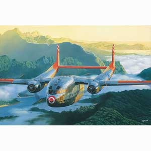 【再生産】1/144 米・フェアチャイルドC-119Cボックスカー双胴機体輸送機【014T321】