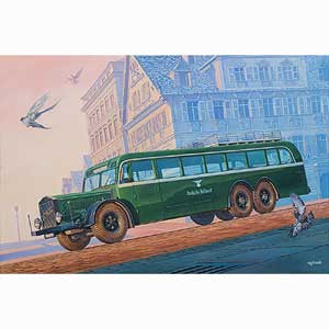Amazon | ローデン 1/72 ドイツ フォマーグ 7or660 大型バス