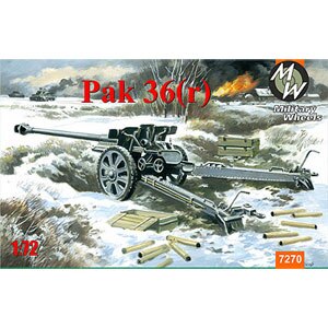 1/72 独 7.62cm Pak36 (r)対戦車砲 【UM7270】
