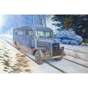 【再生産】1/35 独オペル3.6-47軍用スタッフバスW39初期型【035T807】
