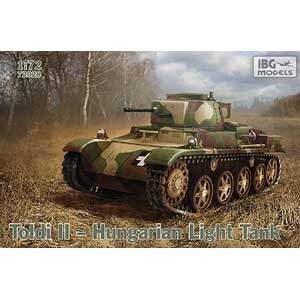 1/72 ハンガリー・38M トルディII 軽戦車・20mm砲型 後期【PB72028】