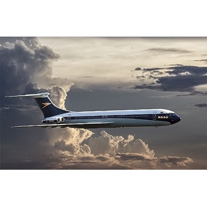 【再生産】1/144 英ビッカーズ・スーパー VC10 旅客機タイプ1151 英国海外航空【014T313】