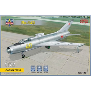 ���f���X�r�b�g�b�y�Đ��Y�z1/72 �I�E���R�u���tYak-140���쒴�����퓬�@�yMVT7231�z�bMVT7231 Ժ����Yak-140