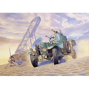 【再生産】1/72 英・ロールスロイス装甲車砂漠仕様Mk.I-1920年型改【072T734】