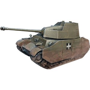 【再生産】1/72 ハンガリー・44MトゥランIII 中戦車・長砲身75mm砲型【PB72049】
