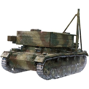【再生産】1/72 独・III号ベルゲパンツァー戦車回収車・イージーアセンブリー【PB72059】