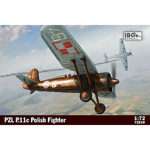 1/72 ポーランドPZL P.11c・ガル翼戦闘機【PB72519】