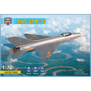 ���f���X�r�b�g�b�y�Đ��Y�z1/72 �I�E�~�R����MiG-21F-13�������퓬�@�yMVT7242�z�bMVT7242 к��MiG-21F-13