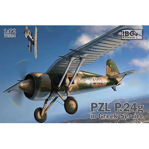 1/72 ポ・PZL P.24ｇ・ガル翼戦闘機・ギリシャ軍仕様【PB72524】