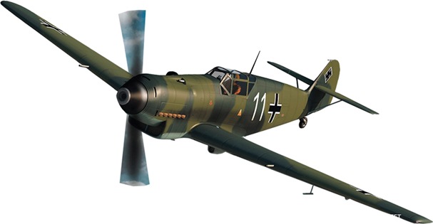 再生産】1/48 独・メッサーシュミットBf109C-3戦闘機