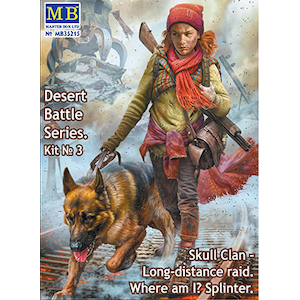 1 35 少女スプリンターと愛犬 長距離襲撃no 3 Desert Battleシリーズ Mb Joshin Webショップ 通販 マスターボックス Mb ショウジョスプリンタートアイケン Db3