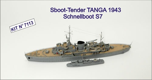プラモデル　1/700 独・水雷艇母艦タンガ 1943年＆高速魚雷艇S-7 レジンキャストキット [PN07113] 4544032784645.jpg