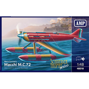 【再生産】1/48 伊・マッキM.C.72シュナイダーレーサー機(AMPブランド）【AVP48018】