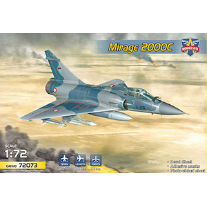 【再生産】1/72 仏・ダッソー・ミラージュ2000Cマルチロールファイター【MVT7273】