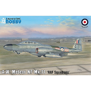1/72 英・A.W.ミーティアNF Mk.11複座夜間戦闘機・英空軍【SH72437】