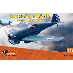 1/48 米・カーチスライトCW-21A 迎撃機・試作型【DW48049】