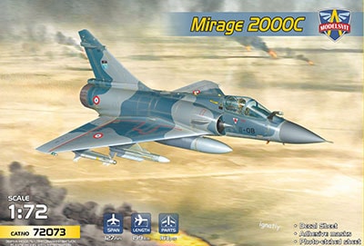 プラモデル　1/72 仏・ダッソー・ミラージュ2000Cマルチロールファイター [MVT72073] 1/72 仏・ダッソー・ミラージュ2000Cマルチロールファイター
