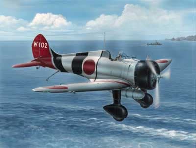1/32 九六式艦上戦闘機 MitubishiA5M2b・ハイテック【SH32039n