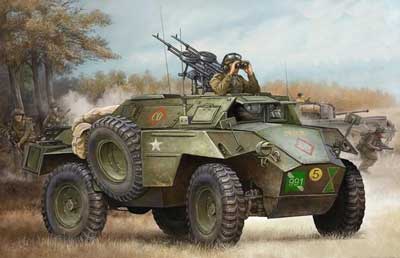 早割ex 再生産】1/35 英ハンバースカウトカーMk.I ビッカース連装機銃型 プラモデル