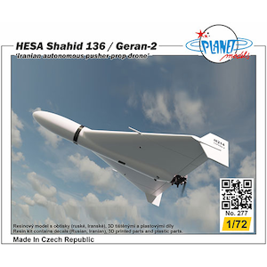 1/72 HESA・シャヘド136・軍用ドローン【72CMP277】