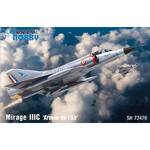 1/72 仏・ダッソー・ミラージュIIIC戦闘機・フランス空軍【SH72476】