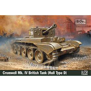 1/72 英・クロムウェルMk.IV巡航戦車VIII・D車体【PB72103】