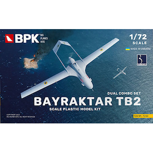 1/72 バイラクタルTB2無人戦闘航空機・2機入り【BP7230】