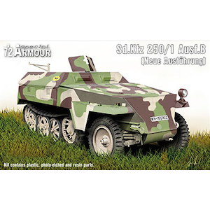 1/72 独・Sd.kfz.250/1B型ノイ装甲兵車【SHA7205】【在庫処分】