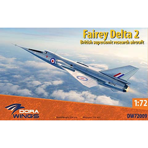 1/72 英・フェアリー・デルタ2超音速実験機【DW72009】