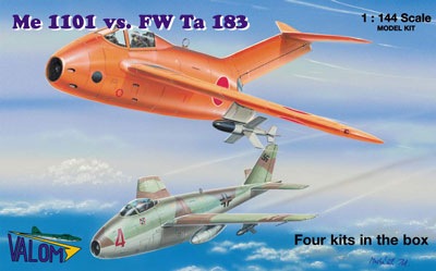 【中古】 再生産】1/144 独・メッサーシュミットP.1101ジェット戦闘機 その他