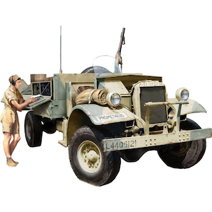 1/35 英・LRDGフォードF-30トラック・無線機搭載型+フィギア2体限定【TB35309】【在庫処分】