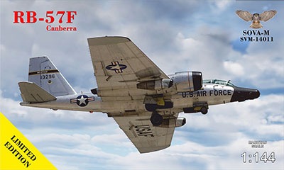1/144 米・マーチンRB-57F高高度戦略偵察機【MVS14011 1/144 米・マーチンRB-57F高高度戦略偵察機【MVS14011