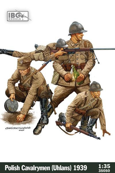 1/35 ポーランド軍歩行騎兵1939年ウラーン4体セット【PB35050】 | IBG
