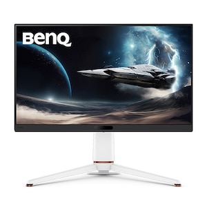 BenQ｜ベンキュー｜ゲーミング液晶ディスプレイ(27型/IPS/WQHD 2560×1440/180Hz/1ms/HDR400/HDMI2.0/DP1.4/USB Type-C/VESA/3年保証)(ホワイト)｜EX271Q