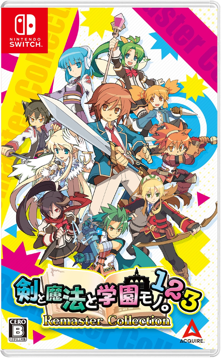 Joshinオリジナル特典付】【Switch】剣と魔法と学園モノ。1 2 3