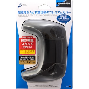 �T�C�o�[�K�W�F�b�g�b�yPS5�z�R���g���[���[�v���e�N�g�J�o�[ FacePro�@�N���A�u���b�N�bCY-P5CPCFP-BK