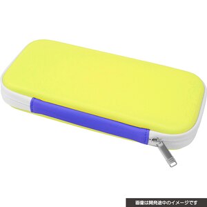 【Switch】セミハードケース イエロー×パープル