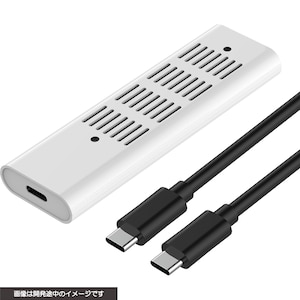 �T�C�o�[�K�W�F�b�g�b�yPS5�zM.2 SSDtoUSB�ϊ��A�_�v�^�[�@�z���C�g�bCY-P5MTUCA-WH