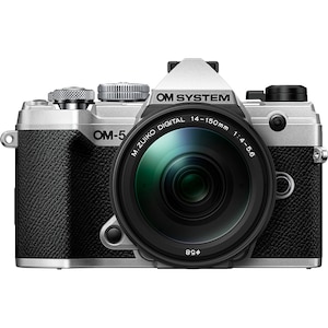 OM SYSTEM｜ミラーレス一眼カメラ「OM SYSTEM OM-5」14-150mm II レンズキット（シルバー）｜OM-5_14-150KITSLV