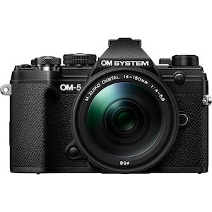 OM SYSTEM｜ミラーレス一眼カメラ「OM SYSTEM OM-5」14-150mm II レンズキット（ブラック）｜OM-5 14-150KITBLK