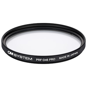 OM SYSTEM�b�v���e�N�g�t�B���^�[�uPRF-D46 PRO�v�bPRF-D46PRO-BLK_OM