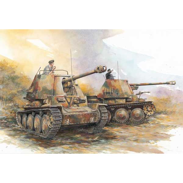 1/35 WWII ドイツ軍 Sd.Kfz.138 対戦車自走砲 マーダーIII H型 1/35 WWII ドイツ軍 Sd.Kfz.138 対戦車自走砲 マーダーIII H型