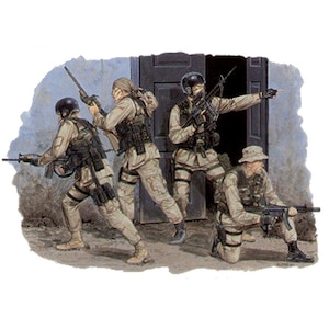 【再生産】1/35 アメリカ陸軍 特殊部隊 デルタフォース ソマリア 1993【DR3022】