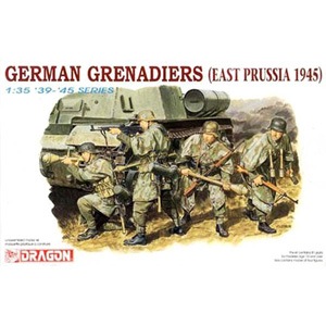 1/35 WW.II ドイツ軍 装甲擲弾兵 東プロイセン 1945【DR6057