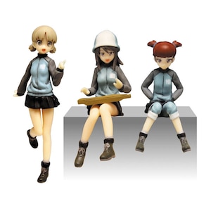 【再生産】1/35 ガールズ＆パンツァー劇場版 継続高校 フィギュアセット【GPF-17】