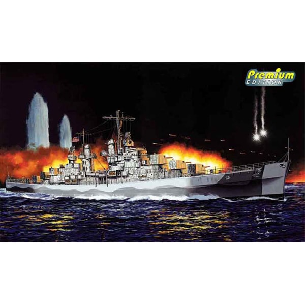 川出 1/700 WW.II アメリカ海軍巡洋艦 U.S.S. ジュノー CL-52 1942