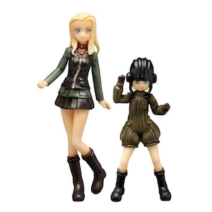 1/35 ガールズ&パンツァー劇場版 プラウダ高校 カチューシャ＆クラーラ フィギュアセット【GPF-22】