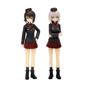 【再生産】ガールズ＆パンツァー劇場版 1/35 黒森峰女学園 西住まほ＆逸見エリカ フィギュアセット【GPF-23】