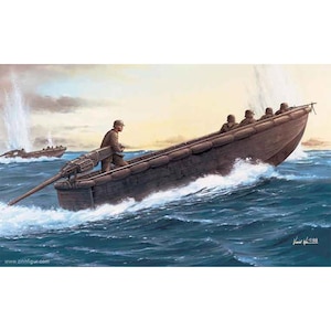 1/35 WW.II ドイツ軍 突撃舟艇 w/突撃工兵【DR6108】